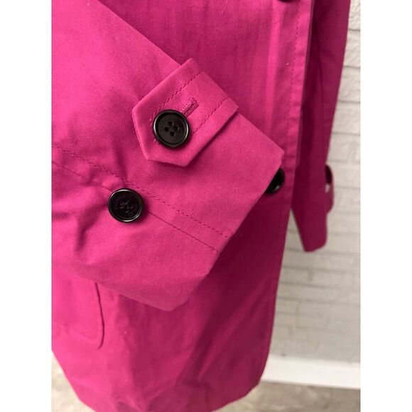 Talbots Women Pink Double Breasted Pea Coat Size 14 - Picture 8 of 12